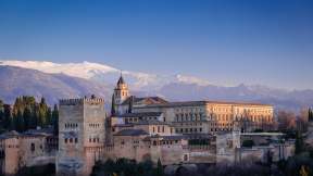 La Alhambra vista desde el Albaic&iacute;n, Granada, Andaluc&iacute;a