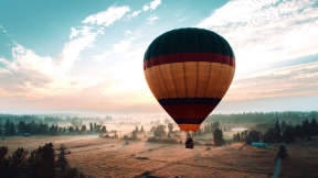 Up, up, and away for Hot Air Balloon Day