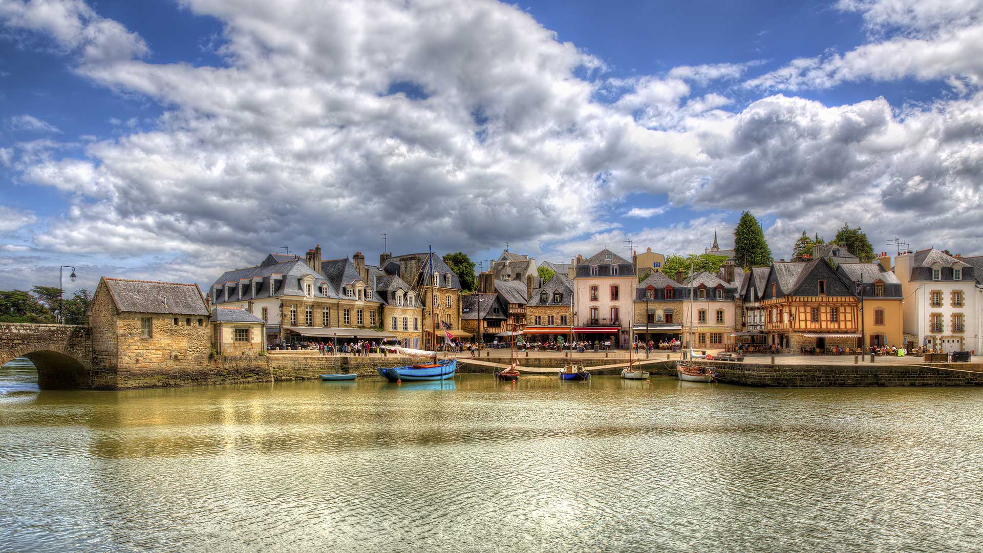 Port de Saint-Goustan, Auray, Bretagne