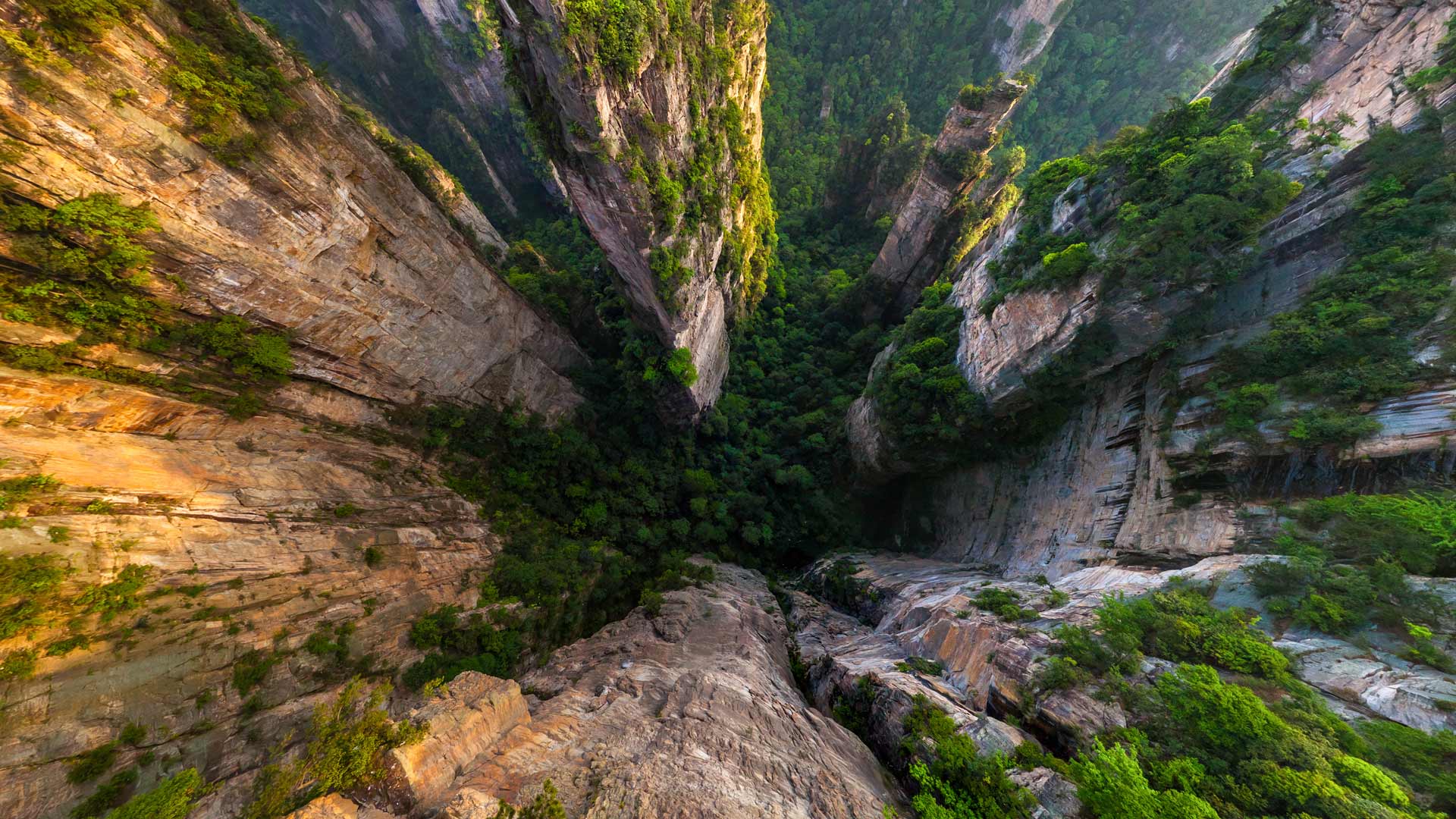 Delle montagne fluttuanti?