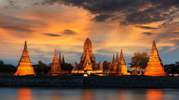 Wat Chai Watthanaram, Ayutthaya Geschichtspark, Thailand