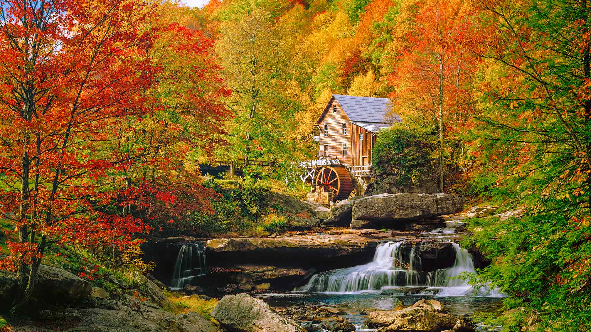 Glade Creek Grist Mill, Babcock State Park, West Virginia