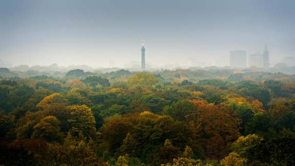 Herbst, Siegessäule, Berlin