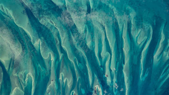 Bing image: The Bahamas as seen from the ISS - Bing Wallpaper Gallery