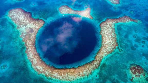 Belize Blue Hole Painting By Olga Nikitina | Pixels