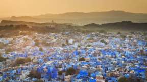 The Blue City of Jodhpur, Rajasthan, India