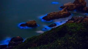 The glowing waters of the Matsu Islands