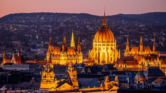 Hungarian Parliament Building, Budapest, Hungary