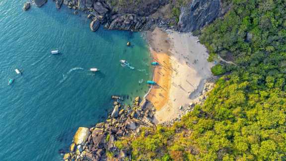 Butterfly Beach in Canacona, South Goa