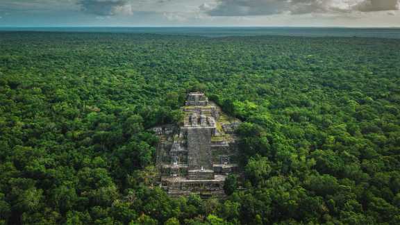 The ruins of a Maya superpower