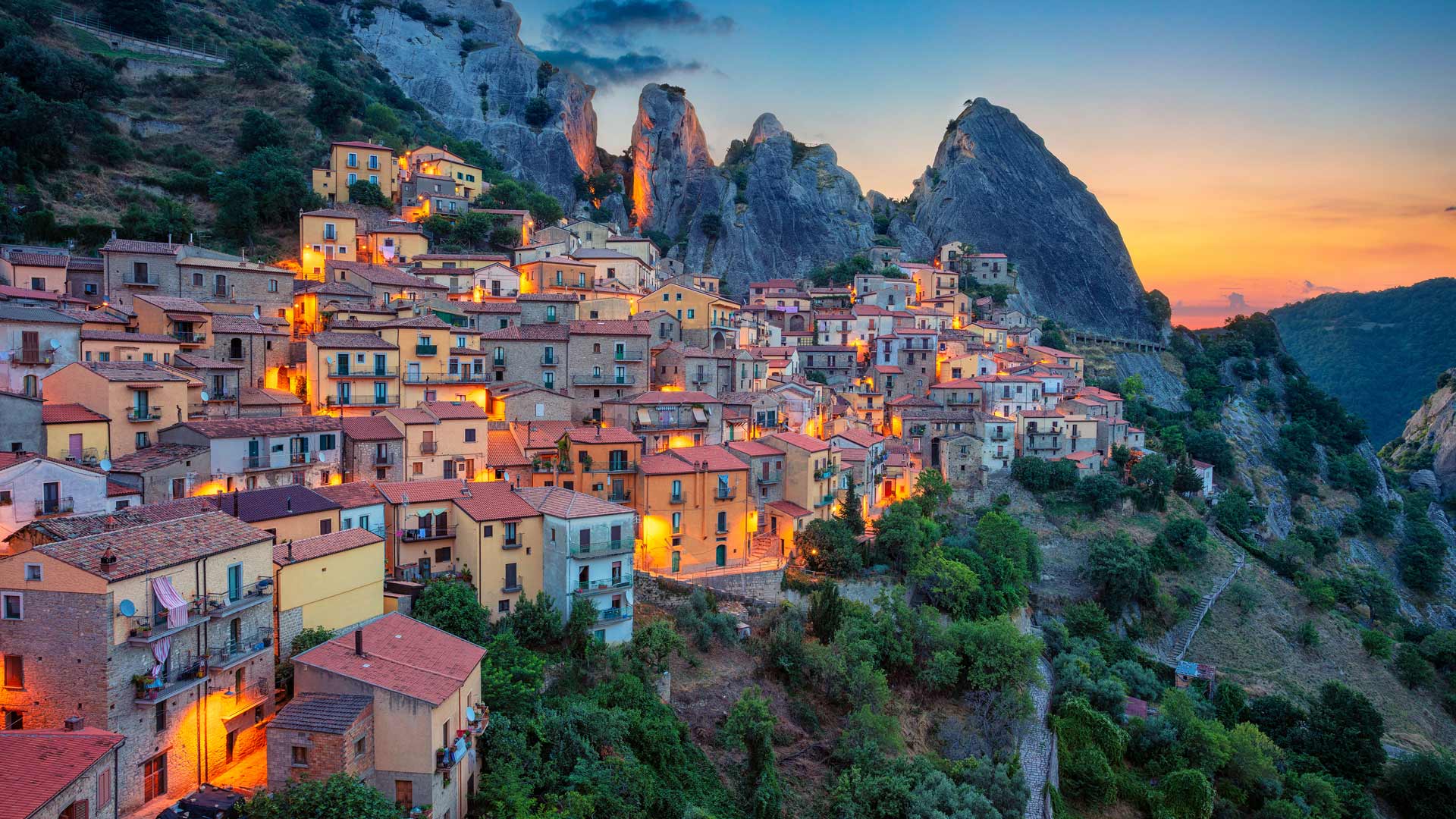 Castelmezzano, Italie