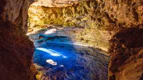 Poço Encantado cave, Brazil