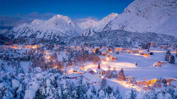 Wintry Swiss bliss