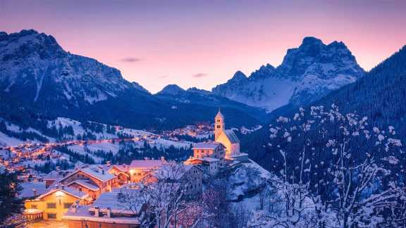 Postkartenidylle in den Alpen