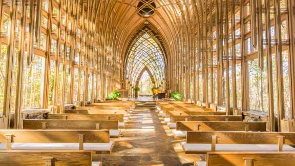 Un sanctuaire au milieu des arbres