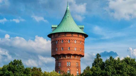 Wasserturm in Cuxhaven, Deutschland