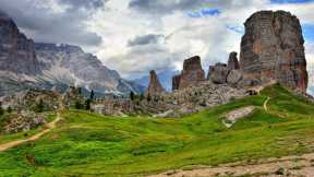 Cinque Torri, Dolomiti, Cortina d’Ampezzo, Belluno, Veneto, Italy