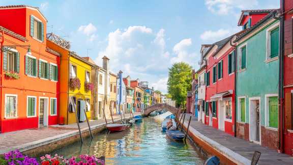 Lisola colorata di Venezia