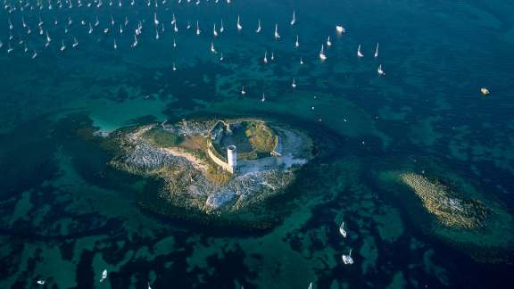 Fort Cigogne, archipel des Glénans, Bretagne