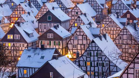 Half-timbered Houses of Freudenberg, Germany