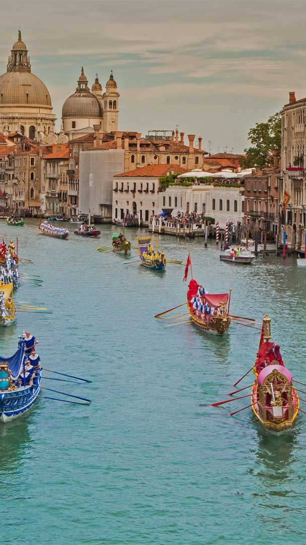 Venice s grand regatta