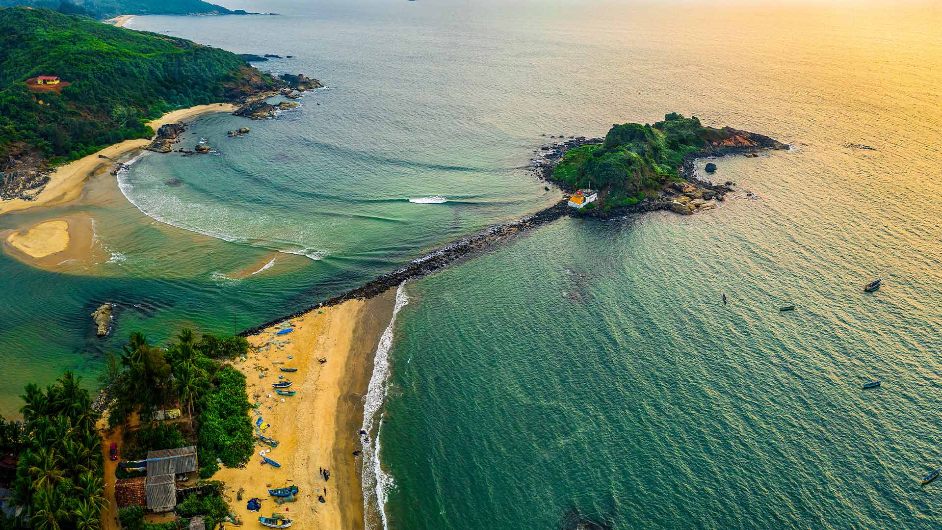 Onde a &Iacute;ndia encontra o mar