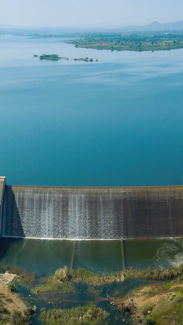 Bing HD Wallpaper Jan 9, 2024: Gayathri Reservoir, Karnataka