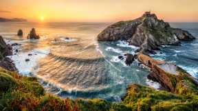 Gaztelugatxe at sunset, Basque Country, Spain