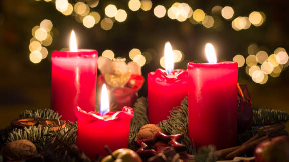 Adventskranz, 4. Advent