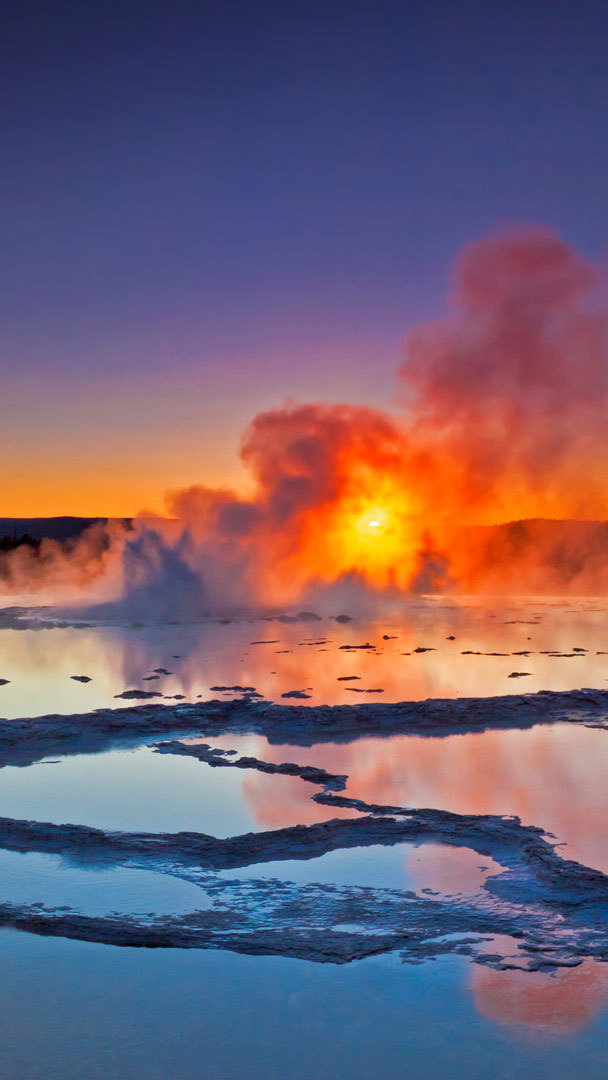 HD wallpaper: Earth, Geyser | Wallpaper Flare