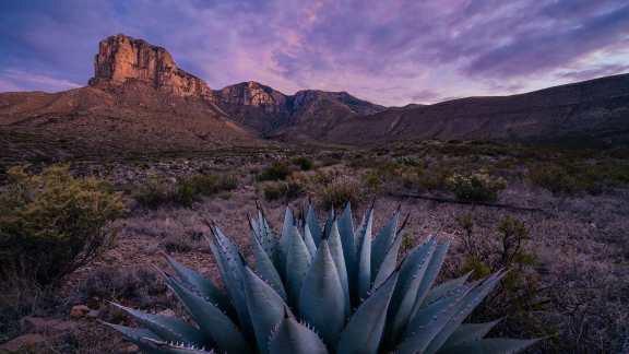 El Capitan in the Guadalupe Mountains National Park, Texas, USA