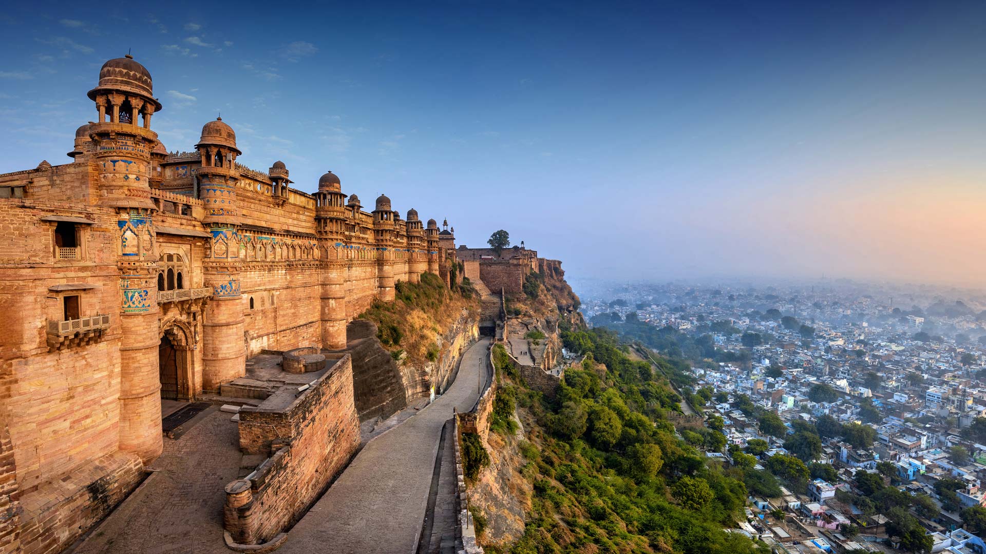 Fortaleza de Gwalior, Madhya Pradesh, India