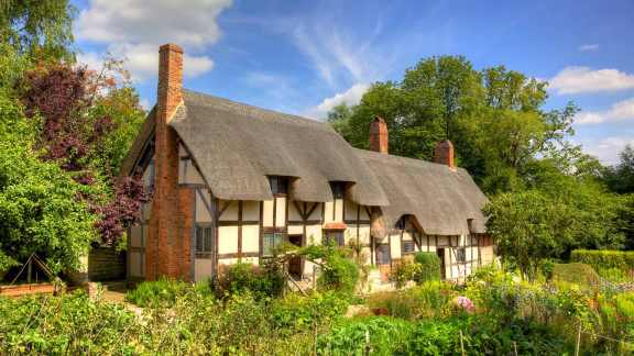 Anne Hathaways cottage, Stratford-upon-Avon, England