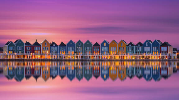 Rainbow houses, Netherlands