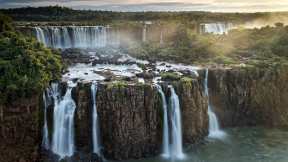 Three Musketeers Falls at Iguazú Falls, Argentina