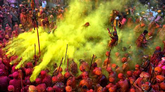 The festival of colours