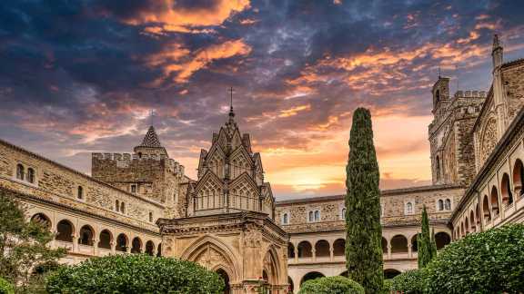 Real Monasterio de Santa María de Guadalupe, Cáceres, Extremadura, España