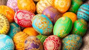 Pourquoi ces œufs sont-ils décorés ?