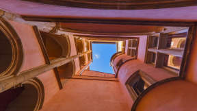 A traboule in Lyon, France