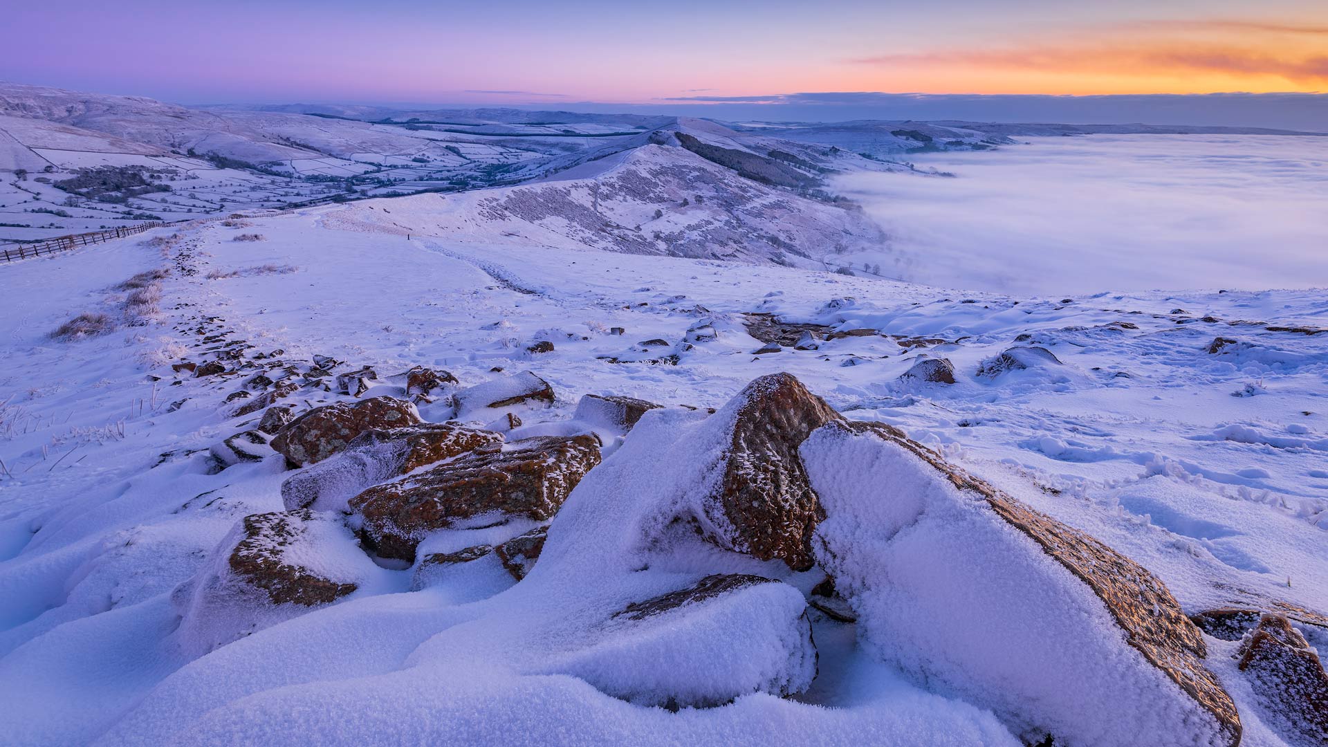 Mam Tor, Derbyshire, England