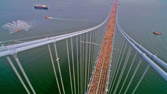 Di corsa lungo il ponte