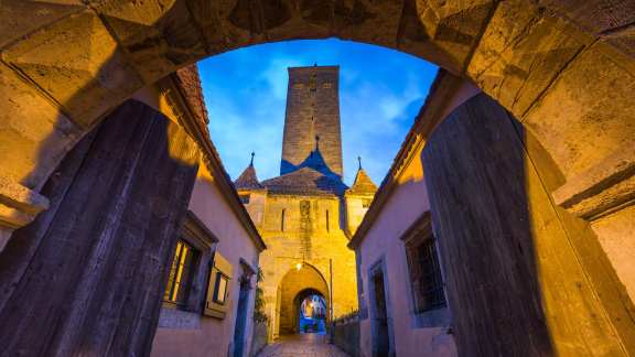 Rothenburg ob der Tauber, Bavaria, Germany