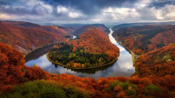 Saarschleife, Mettlach, Saarland