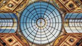 La Galleria Vittorio Emanuele II, Milan, Italie