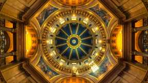Minnesota State Capitol in St. Paul, Minnesota