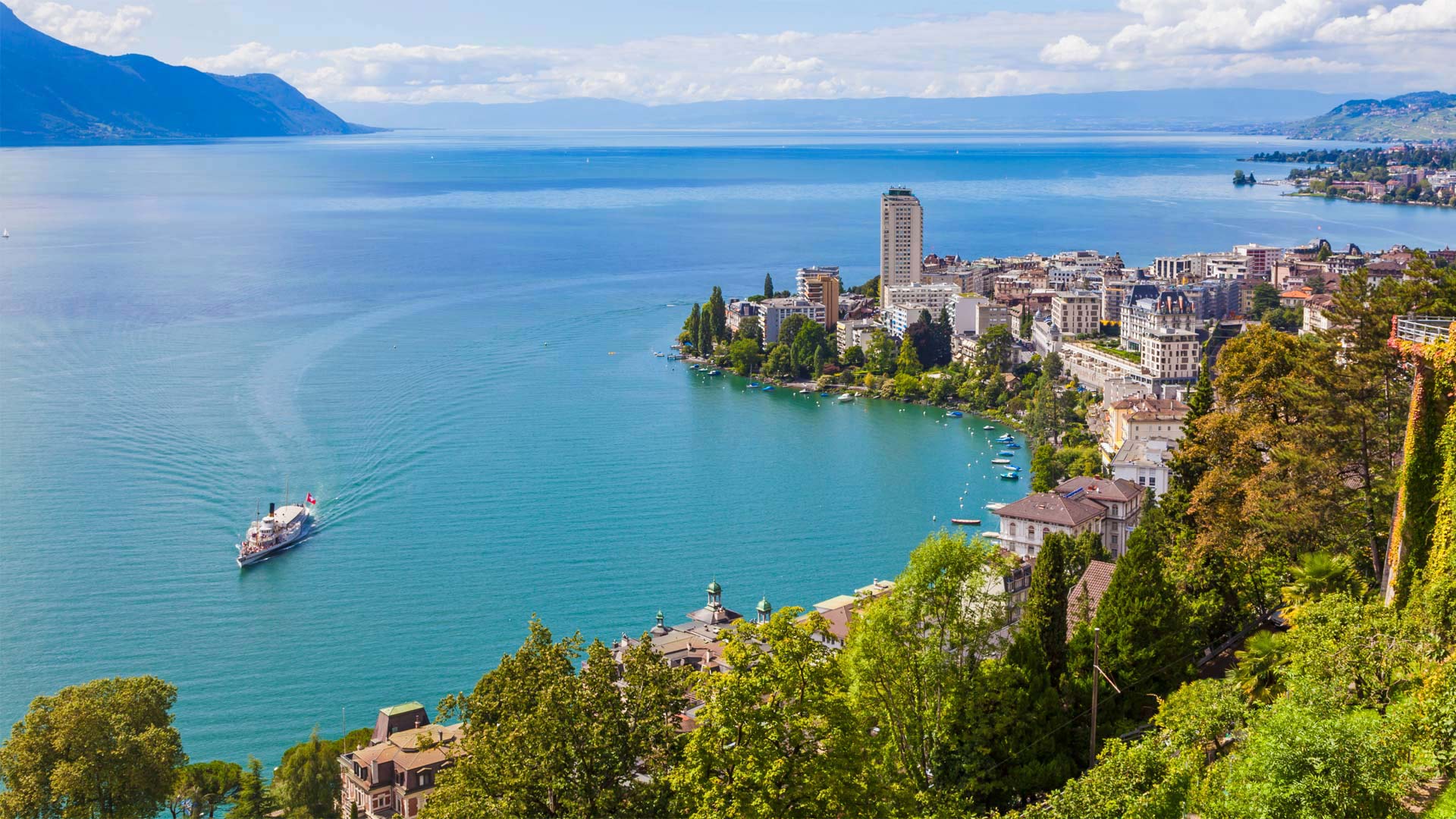 Bing image: Montreux, Switzerland, and all that jazz - Bing Wallpaper