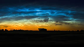 バルト三国の夜光雲