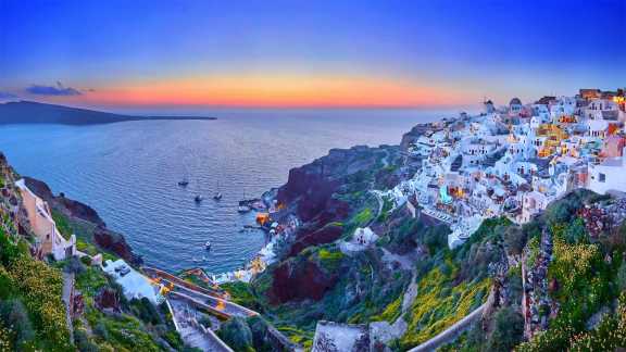 Sunset on Santorini