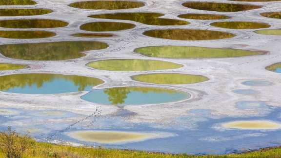 Spotted Lake emerges