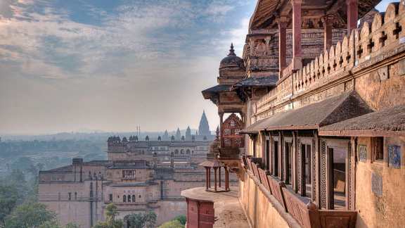 Orchha Fort complex, Orchha, Madhya Pradesh